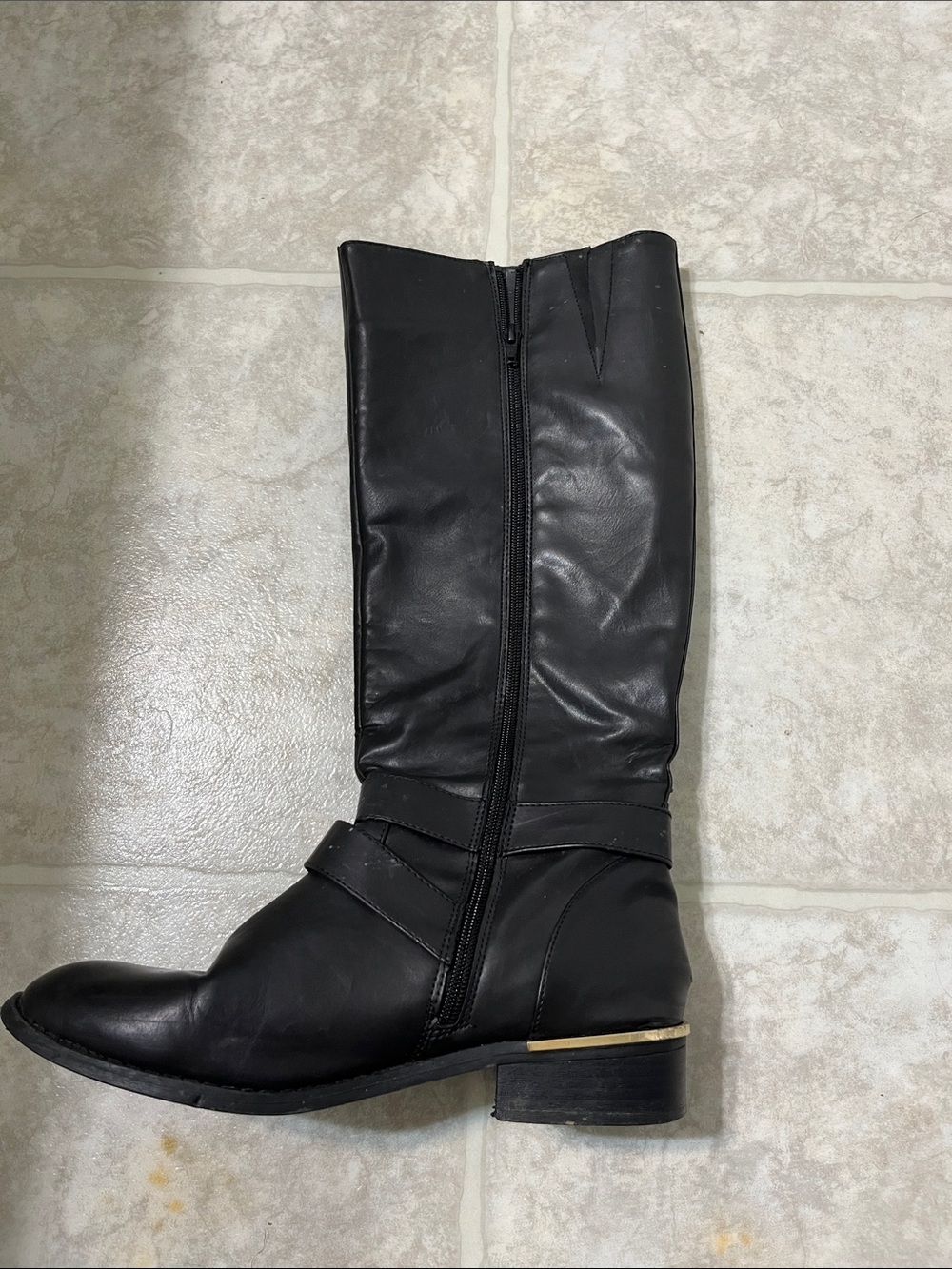 Primark Women’s Black High Knee Boots - Picture 3 of 6
